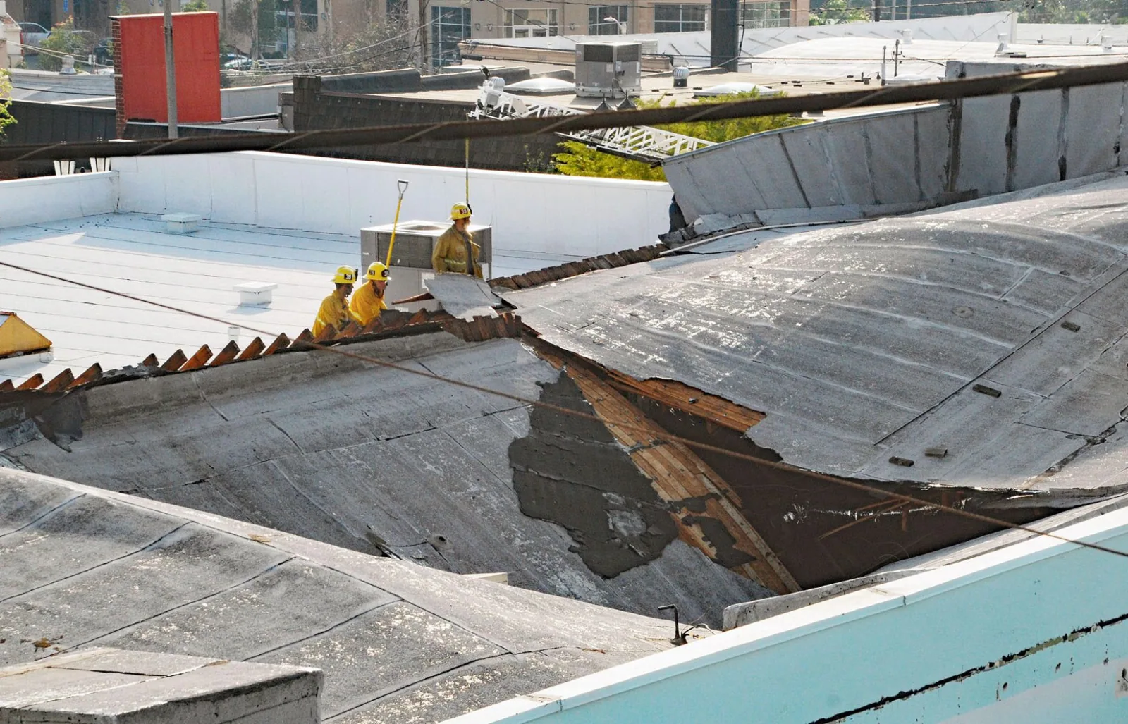 Commercial Roof Flashing Repair in Davie, FL